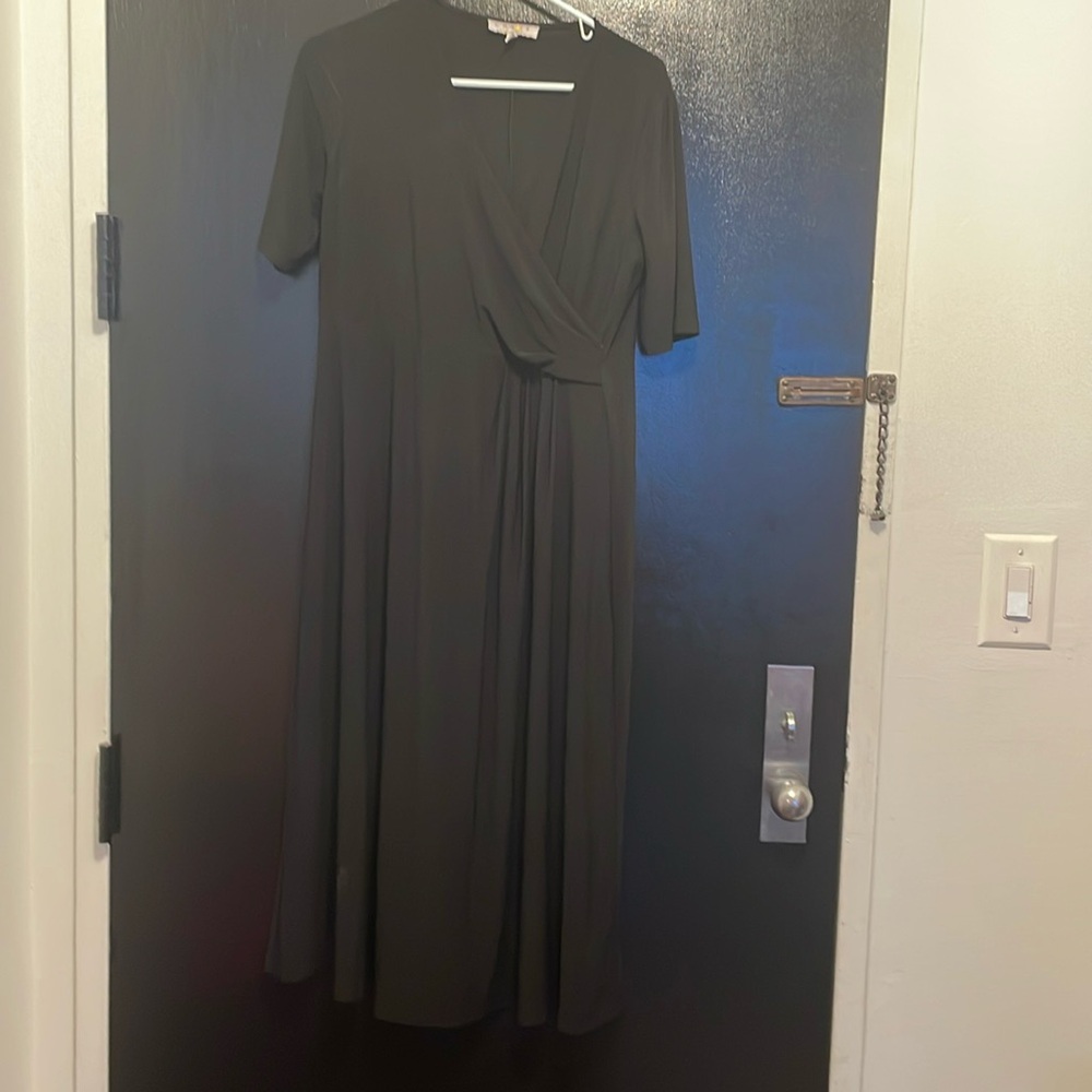 Black CHAUS maxi dress